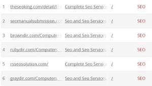 links directories